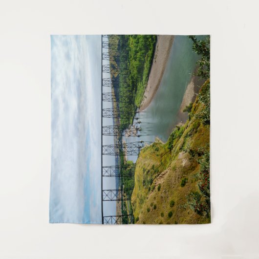 Spoorwegpictogram Alberta Wandkleed (Voorkant)