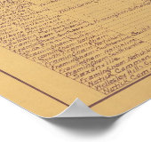 Spoorwegplattegrond Boston and Worcester Street 19 Poster (Hoek)