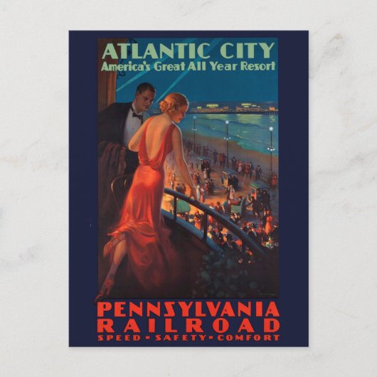  SPOORWEGPOP PENNSYLVANIA BRIEFKAART (Voorkant)