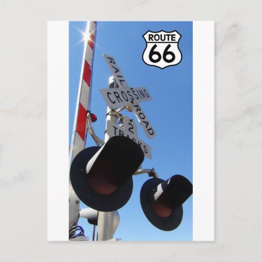 Spoorwegroute 66 Scheepsweg Briefkaart (Voorkant)