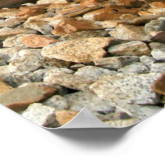 Spoorwegspoor Poster (Hoek)