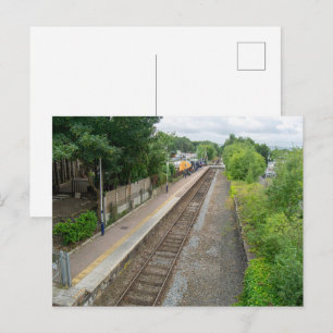 Spoorwegstation Brierfield, Lancashire Briefkaart