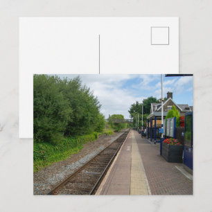Spoorwegstation Brierfield, Lancashire Briefkaart