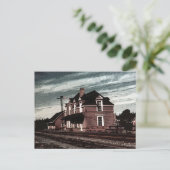 Spoorwegstation Cape Breton Nova Scotia Briefkaart (Staand voorkant)