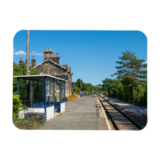 Spoorwegstation Castleton Moor Magneet (Horizontaal)