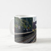 Spoorwegstation Cottingley, Leeds Koffiemok (Voorkant links)