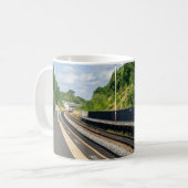 Spoorwegstation Cottingley, Leeds Koffiemok (Voorkant links)