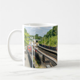 Spoorwegstation Cottingley, Leeds Koffiemok