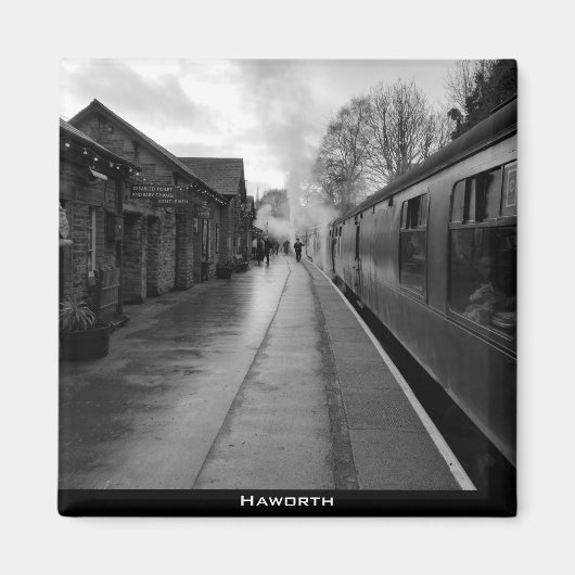 Spoorwegstation Haworth Heritage Magneet (Voorkant)