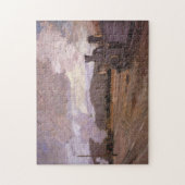 Spoorwegstation in Argenteuil Monet Fine Art Legpuzzel (Verticaal)