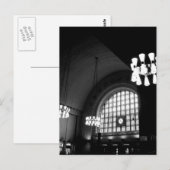 Spoorwegstation in Helsinki Briefkaart (Voorkant / Achterkant)