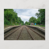 Spoorwegstation Ince en Elton Briefkaart (Voorkant)