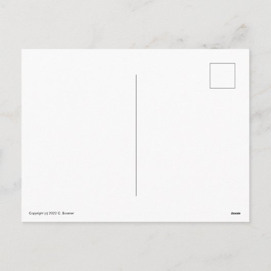 Spoorwegstation Kerstvakantie Merry Christmas Feestdagenkaart (Achterkant)