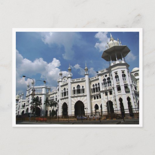 Spoorwegstation Kuala Lumpur (Spoorwegmuseum) Briefkaart (Voorkant)