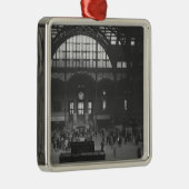 Spoorwegstation Metalen Ornament (Rechts)