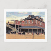 Spoorwegstation, New Brunswick, NJ  Briefkaart (Voorkant)