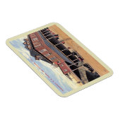 Spoorwegstation, New Brunswick, NJ  Magneet (Rechterzijde)