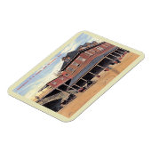 Spoorwegstation, New Brunswick, NJ  Magneet (Linkerzijde)