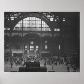 Spoorwegstation Poster (Voorkant)