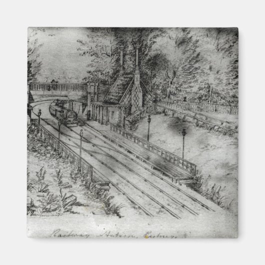 Spoorwegstation Putney Magneet (Voorkant)