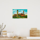 Spoorwegstation van de Unie in Portland, Poster (Keuken)