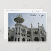 spoorwegstation van kl briefkaart (Voorkant / Achterkant)