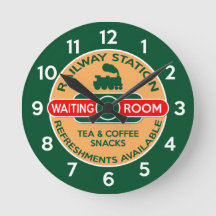 Spoorwegstation, Wachtruimte