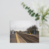 Spoorwegstation Whitley Bridge Briefkaart (Staand voorkant)