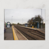 Spoorwegstation Whitley Bridge Briefkaart (Voorkant)