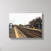 Spoorwegstation Whitley Bridge Canvas Afdruk (Voorkant)