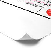 Spoorwegsysteemkaart Hagerstown & Frederick (c 192 Poster (Hoek)