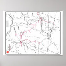 Spoorwegsysteemkaart Hagerstown & Frederick (c 192