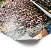 Spoorwegtracés Foto Afdruk (Hoek)