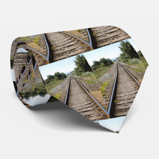 Spoorwegtracés Stropdas (Opgerold)