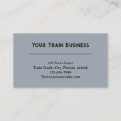 Spoorwegtracés Visitekaartje (Achterkant)