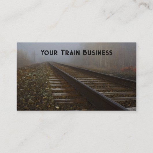 Spoorwegtracés Visitekaartje (Voorkant)