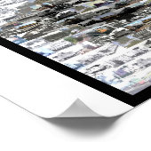 Spoorwegtractie Poster (Hoek)