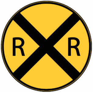 Spoorwegtraject Fotobeeldje Magneet