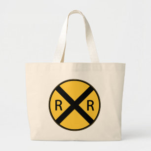Spoorwegtraject Grote Tote Bag