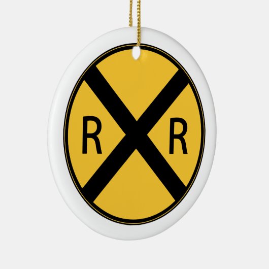 Spoorwegtraject Keramisch Ornament (Rechts)