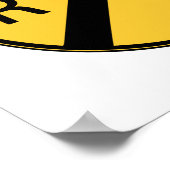 Spoorwegtraject Poster (Hoek)