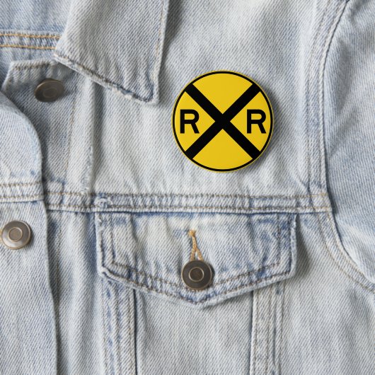 Spoorwegtraject Ronde Button 5,7 Cm (In situ)