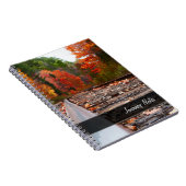 Spoorwegtrajecten in het Autumn Custom Travel Jour Notitieboek (Rechterzijde)