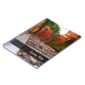 Spoorwegtrajecten in het Autumn Custom Travel Jour Notitieboek (Linkerzijde)