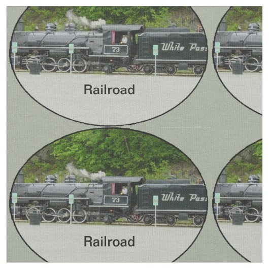 Spoorwegverbinding Stof (Close Up)