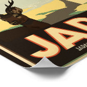 Spoorwegverkeer in Japan Poster (Hoek)