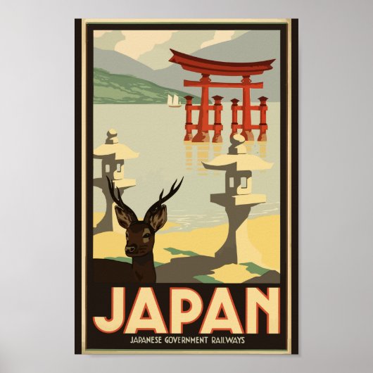 Spoorwegverkeer in Japan Poster (Voorkant)