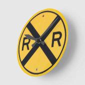 Spoorwegverkeersteken Ronde Klok (Hoek)