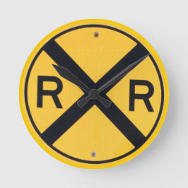 Spoorwegverkeersteken Ronde Klok