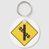 Spoorwegverkeersteken Sleutelhanger (Voorkant)